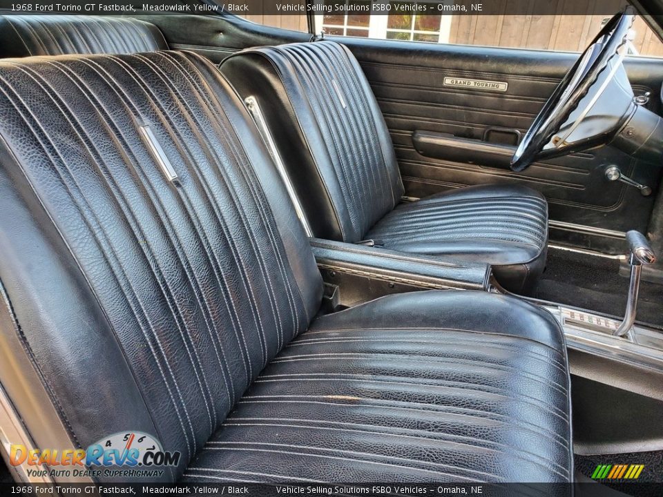 Front Seat of 1968 Ford Torino GT Fastback Photo #35