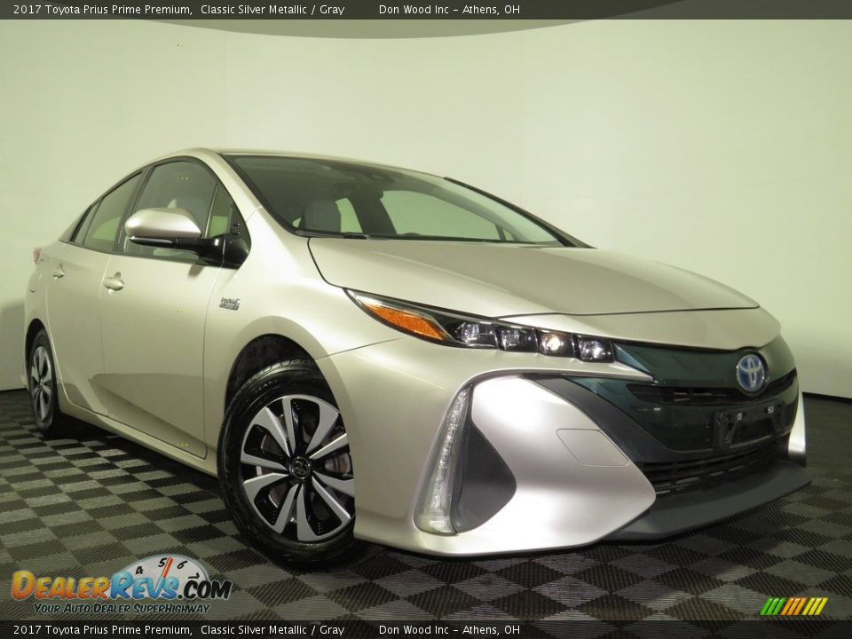 2017 Toyota Prius Prime Premium Classic Silver Metallic / Gray Photo #1