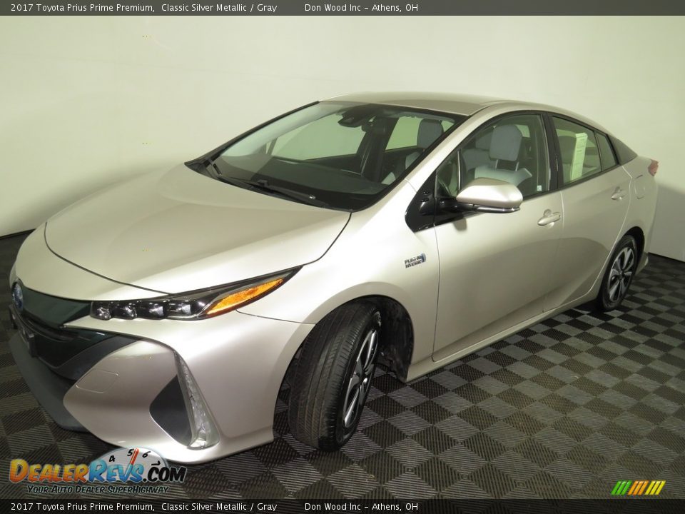 2017 Toyota Prius Prime Premium Classic Silver Metallic / Gray Photo #7