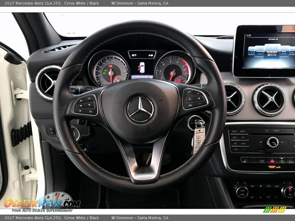 2017 Mercedes-Benz GLA 250 Cirrus White / Black Photo #4