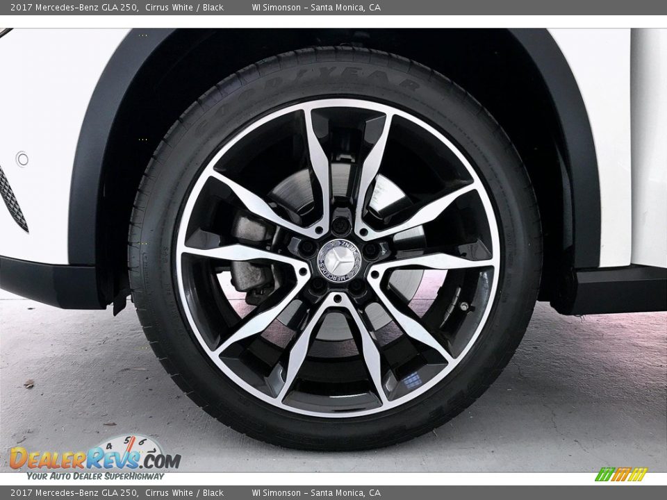 2017 Mercedes-Benz GLA 250 Cirrus White / Black Photo #8