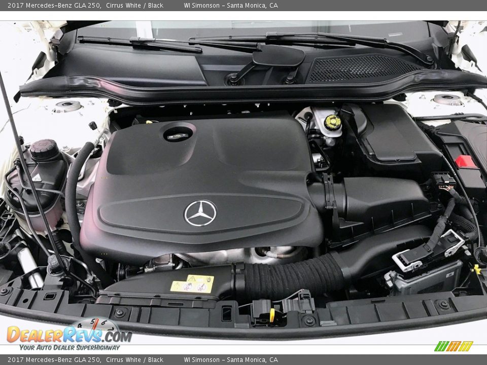 2017 Mercedes-Benz GLA 250 Cirrus White / Black Photo #9