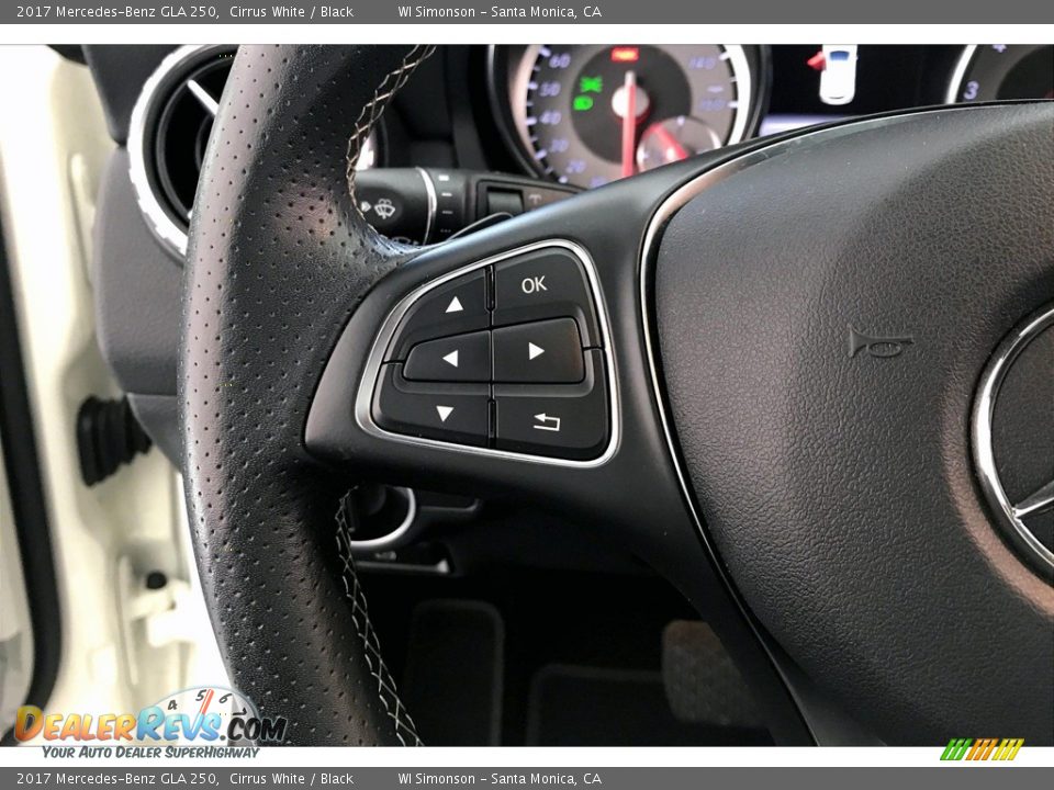 2017 Mercedes-Benz GLA 250 Cirrus White / Black Photo #18
