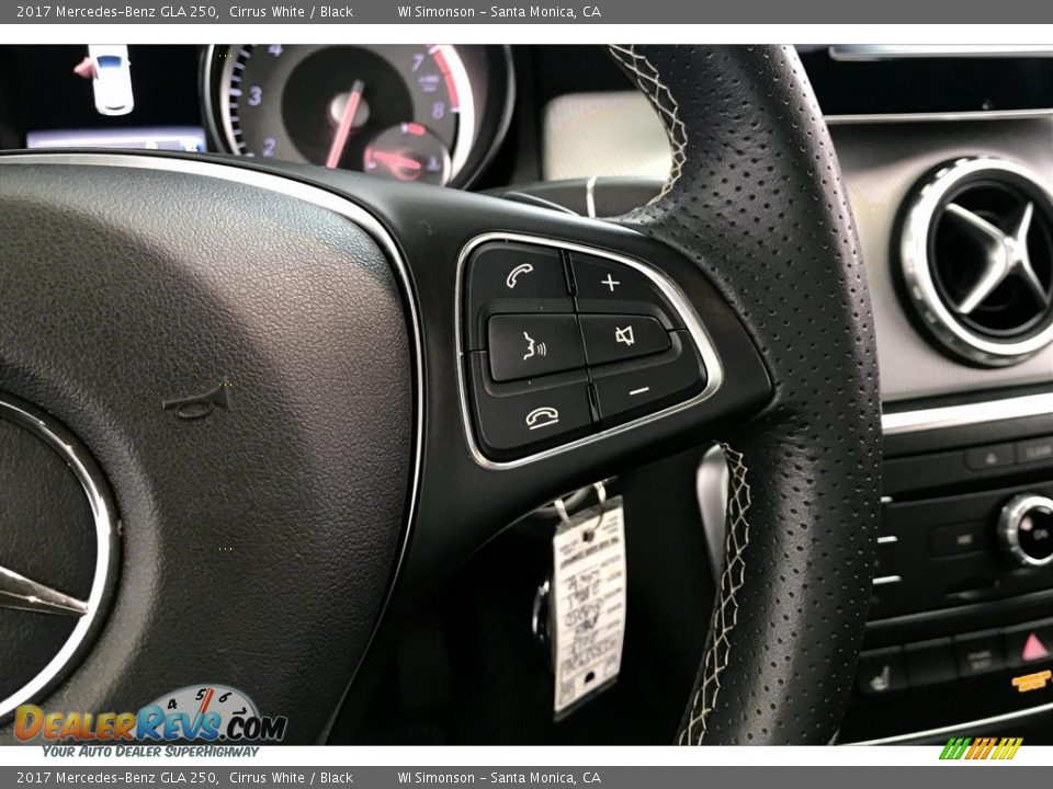 2017 Mercedes-Benz GLA 250 Cirrus White / Black Photo #19