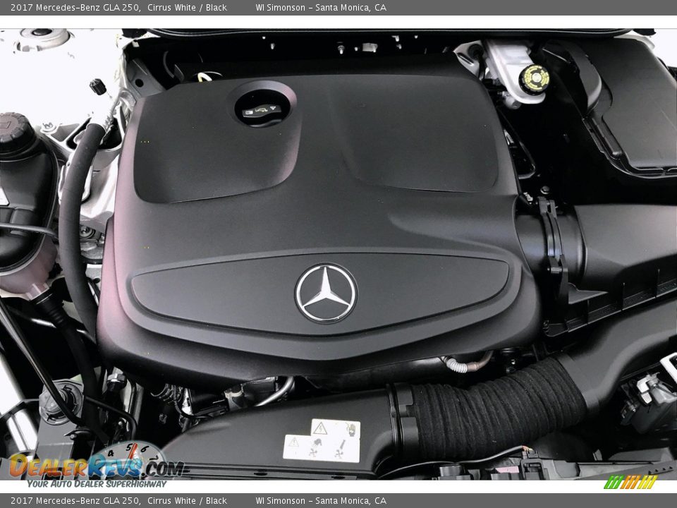 2017 Mercedes-Benz GLA 250 Cirrus White / Black Photo #31