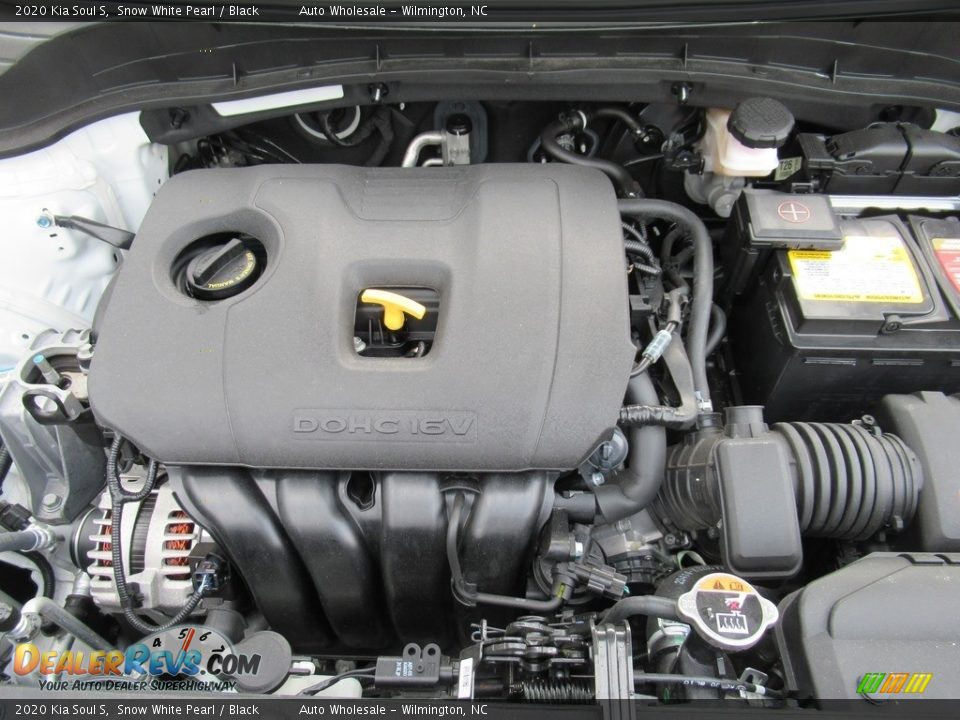 2020 Kia Soul S Snow White Pearl / Black Photo #6