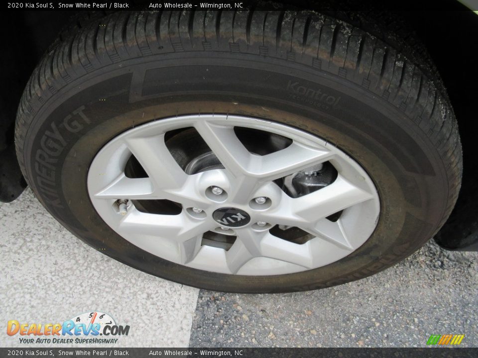 2020 Kia Soul S Snow White Pearl / Black Photo #7