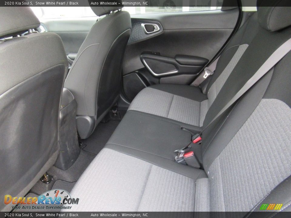 2020 Kia Soul S Snow White Pearl / Black Photo #12