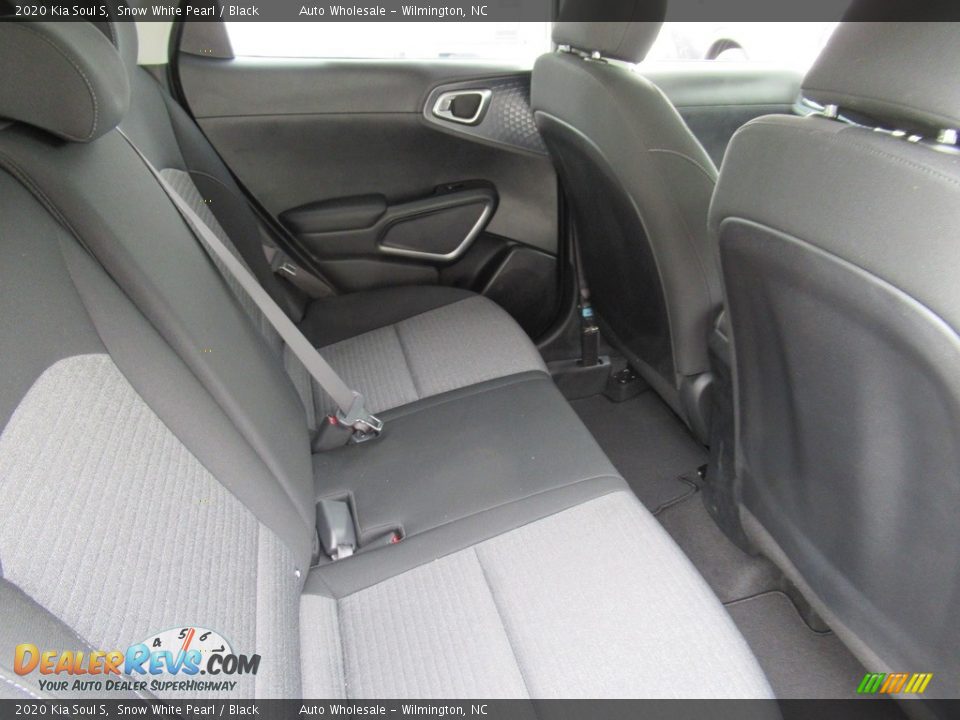 2020 Kia Soul S Snow White Pearl / Black Photo #14
