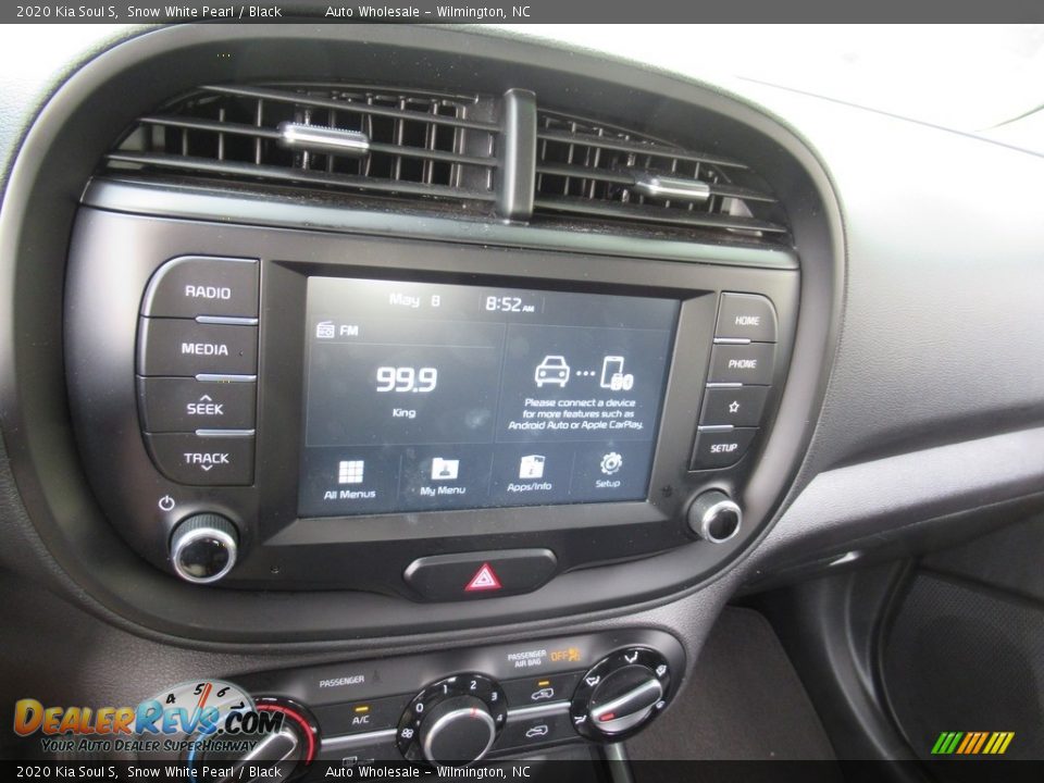 2020 Kia Soul S Snow White Pearl / Black Photo #17
