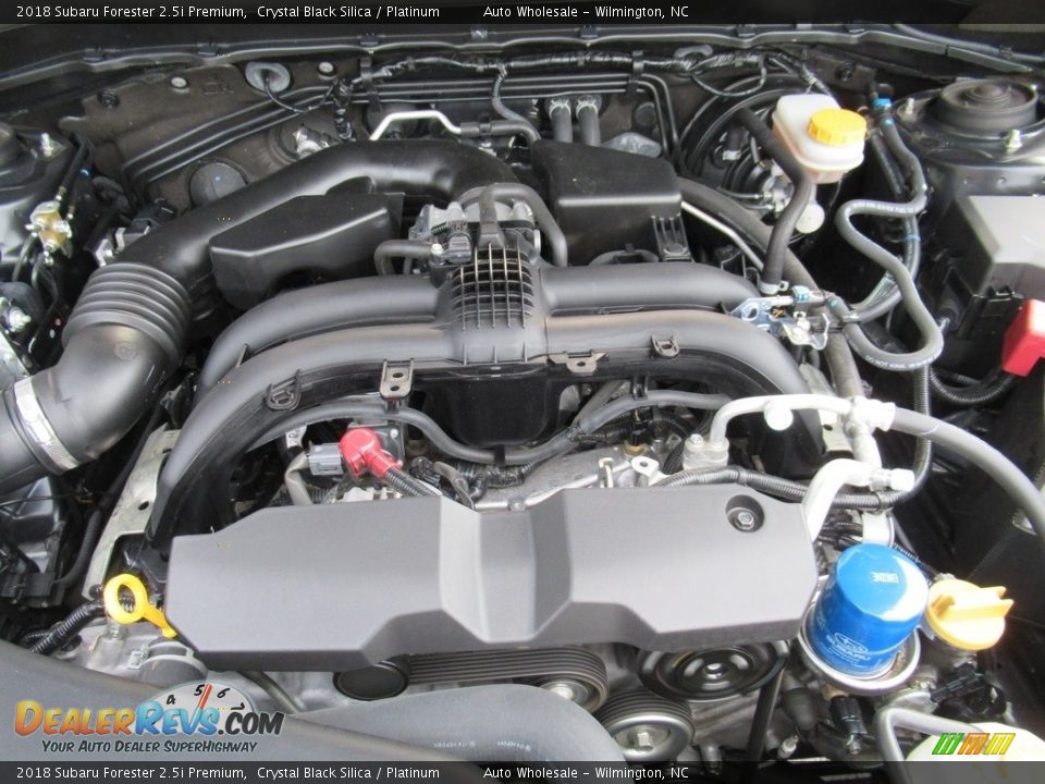 2018 Subaru Forester 2.5i Premium Crystal Black Silica / Platinum Photo #6