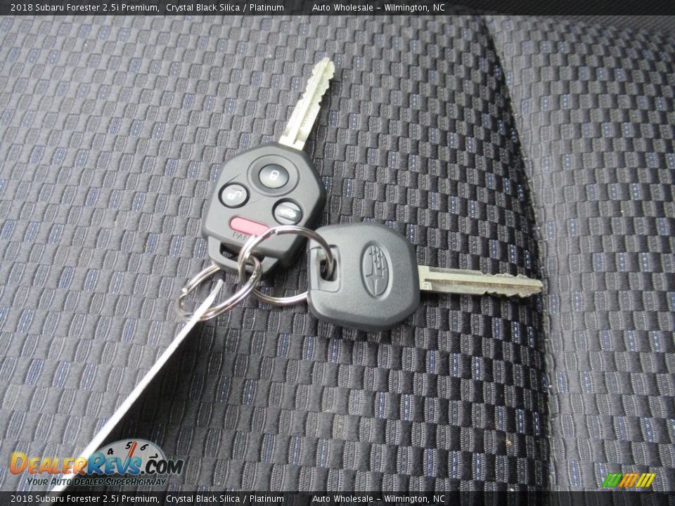 2018 Subaru Forester 2.5i Premium Crystal Black Silica / Platinum Photo #20