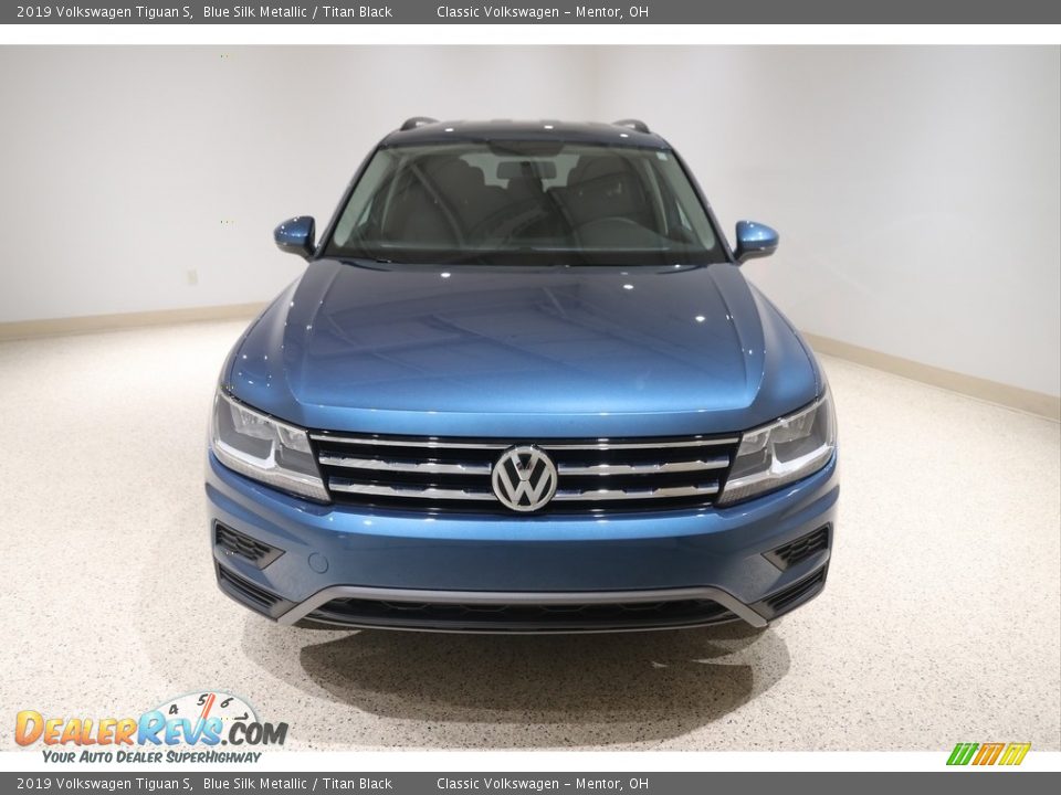 2019 Volkswagen Tiguan S Blue Silk Metallic / Titan Black Photo #2