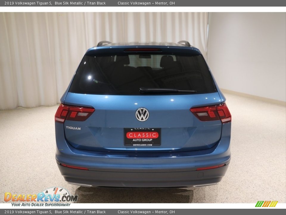 2019 Volkswagen Tiguan S Blue Silk Metallic / Titan Black Photo #4