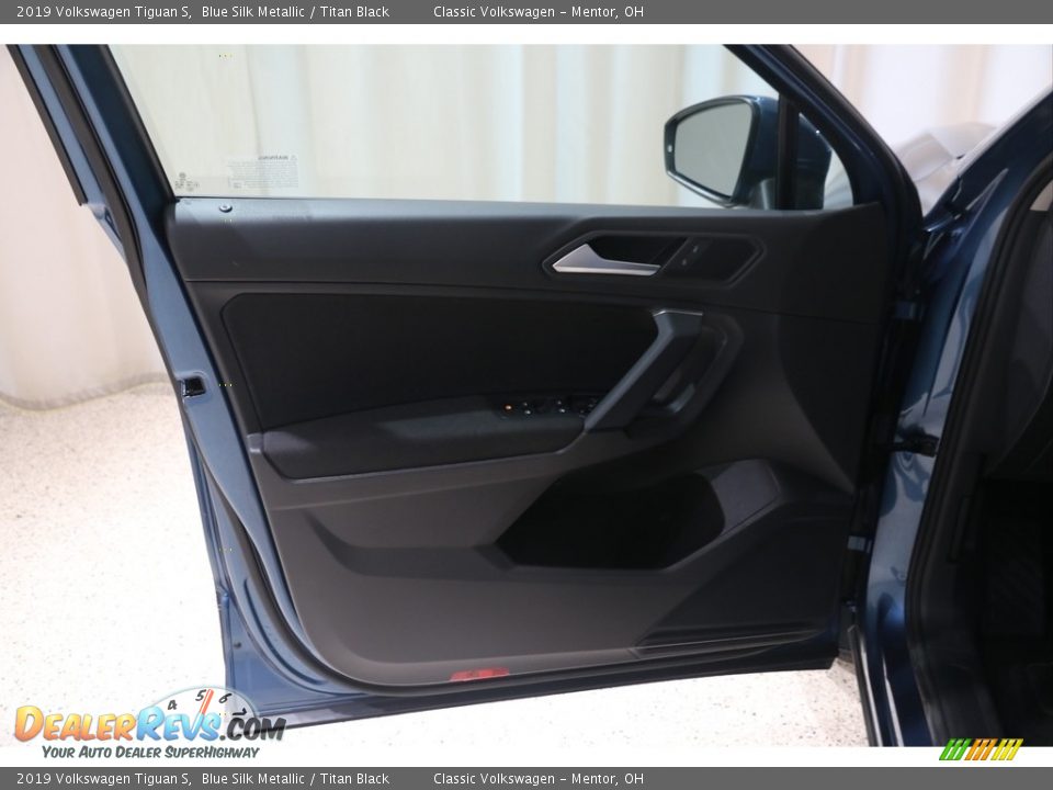 2019 Volkswagen Tiguan S Blue Silk Metallic / Titan Black Photo #5