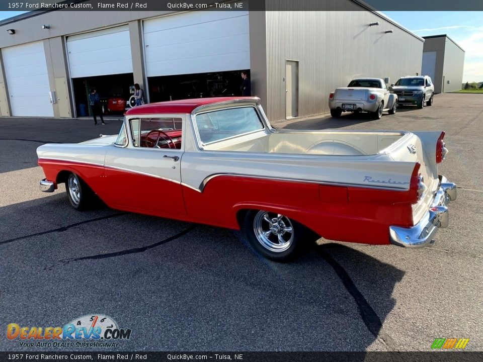Flame Red 1957 Ford Ranchero Custom Photo #7