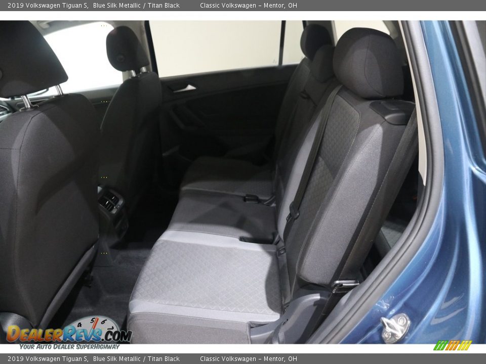 2019 Volkswagen Tiguan S Blue Silk Metallic / Titan Black Photo #17