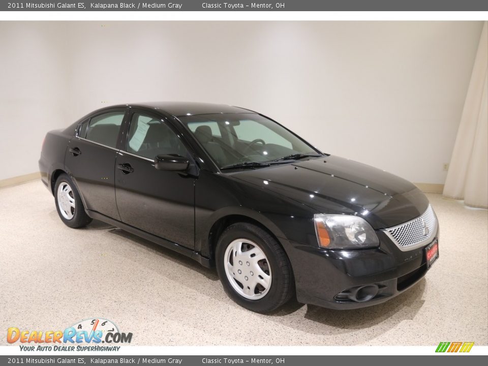 2011 Mitsubishi Galant ES Kalapana Black / Medium Gray Photo #1