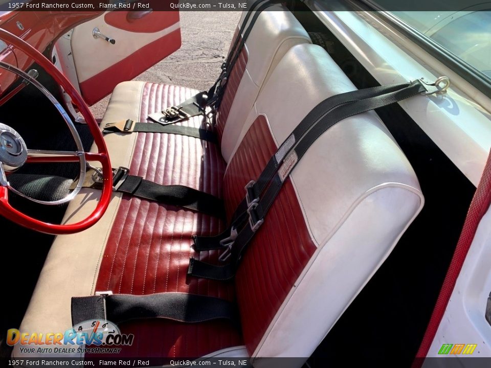 Front Seat of 1957 Ford Ranchero Custom Photo #19