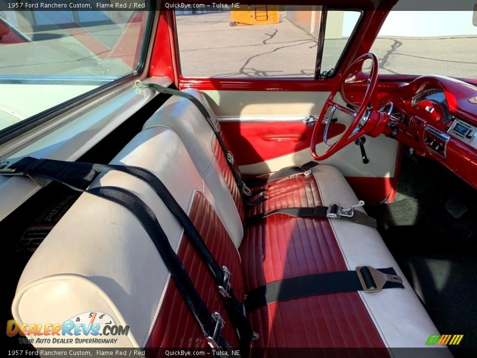 Front Seat of 1957 Ford Ranchero Custom Photo #20