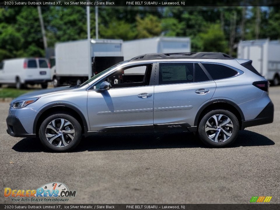 2020 Subaru Outback Limited XT Ice Silver Metallic / Slate Black Photo #4