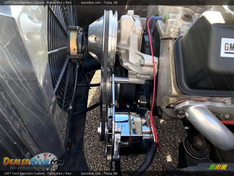 1957 Ford Ranchero Custom Flame Red / Red Photo #29