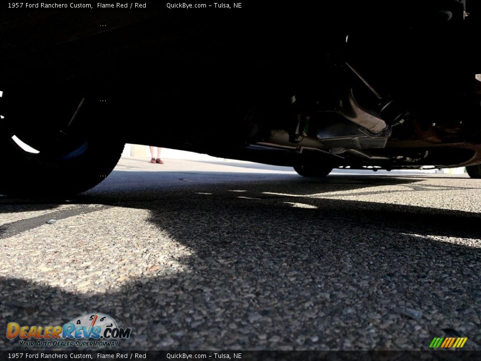 1957 Ford Ranchero Custom Flame Red / Red Photo #33