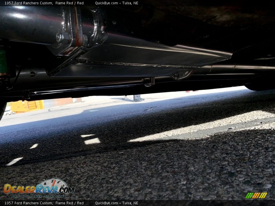 1957 Ford Ranchero Custom Flame Red / Red Photo #34