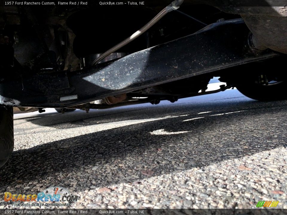 1957 Ford Ranchero Custom Flame Red / Red Photo #35