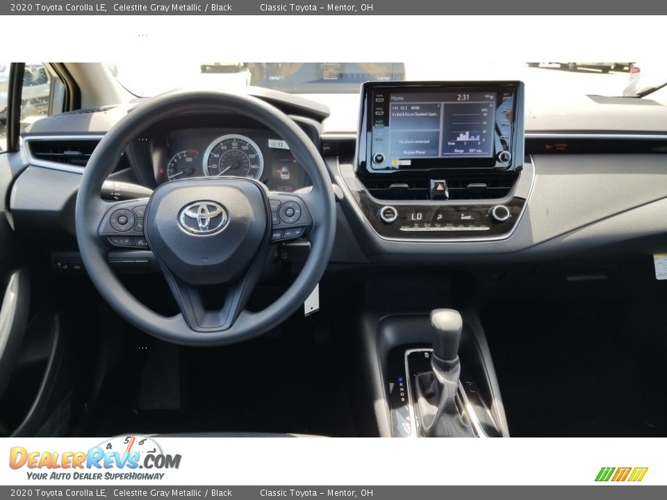2020 Toyota Corolla LE Celestite Gray Metallic / Black Photo #4