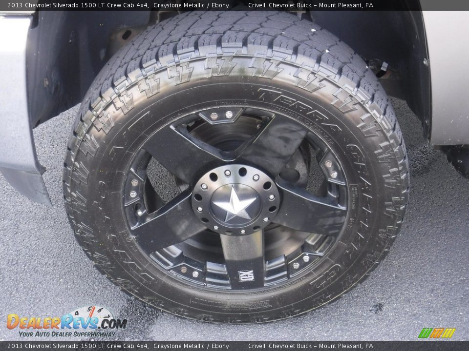 2013 Chevrolet Silverado 1500 LT Crew Cab 4x4 Graystone Metallic / Ebony Photo #3