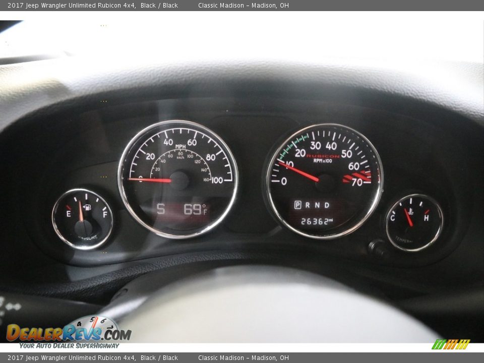 2017 Jeep Wrangler Unlimited Rubicon 4x4 Black / Black Photo #9