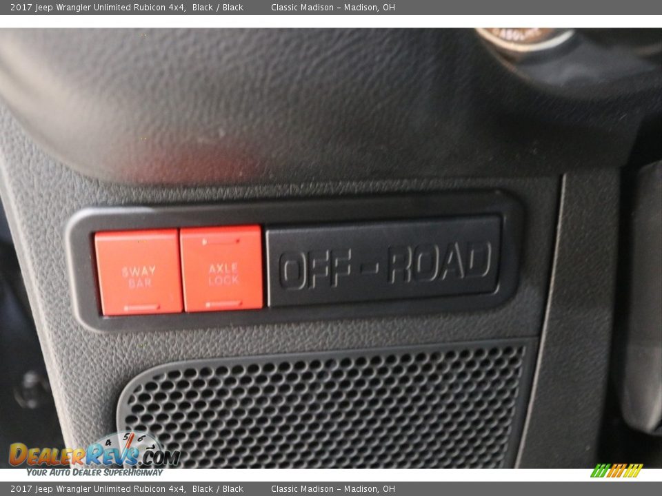 2017 Jeep Wrangler Unlimited Rubicon 4x4 Black / Black Photo #11