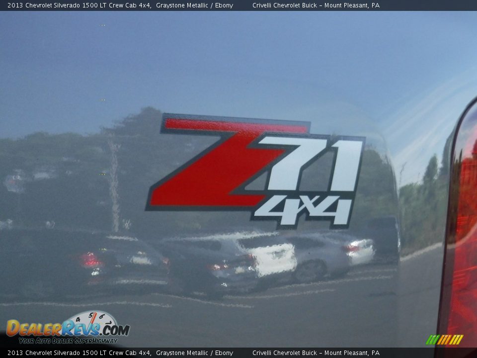 2013 Chevrolet Silverado 1500 LT Crew Cab 4x4 Graystone Metallic / Ebony Photo #6