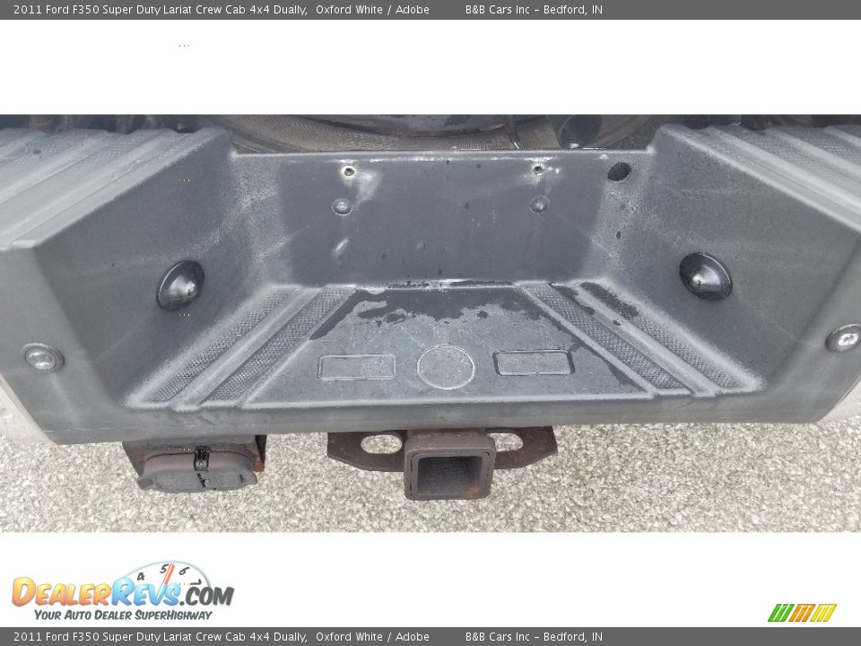 2011 Ford F350 Super Duty Lariat Crew Cab 4x4 Dually Oxford White / Adobe Photo #22