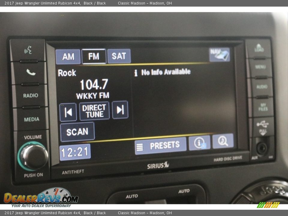 2017 Jeep Wrangler Unlimited Rubicon 4x4 Black / Black Photo #12