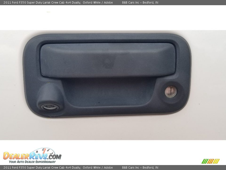 2011 Ford F350 Super Duty Lariat Crew Cab 4x4 Dually Oxford White / Adobe Photo #23