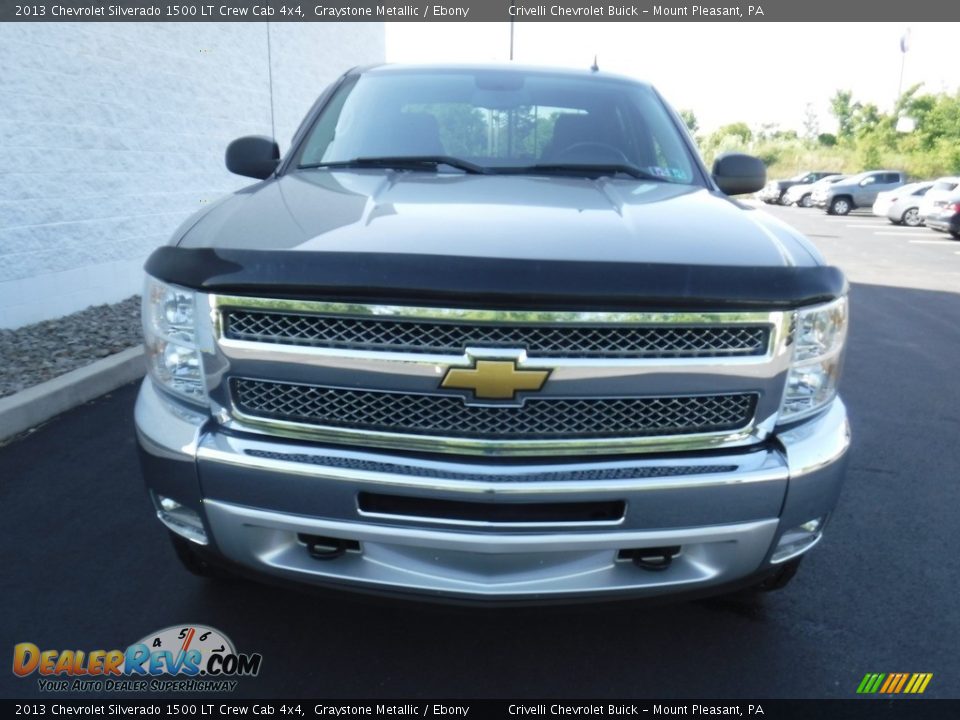 2013 Chevrolet Silverado 1500 LT Crew Cab 4x4 Graystone Metallic / Ebony Photo #7