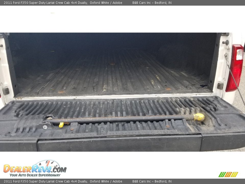 2011 Ford F350 Super Duty Lariat Crew Cab 4x4 Dually Oxford White / Adobe Photo #24