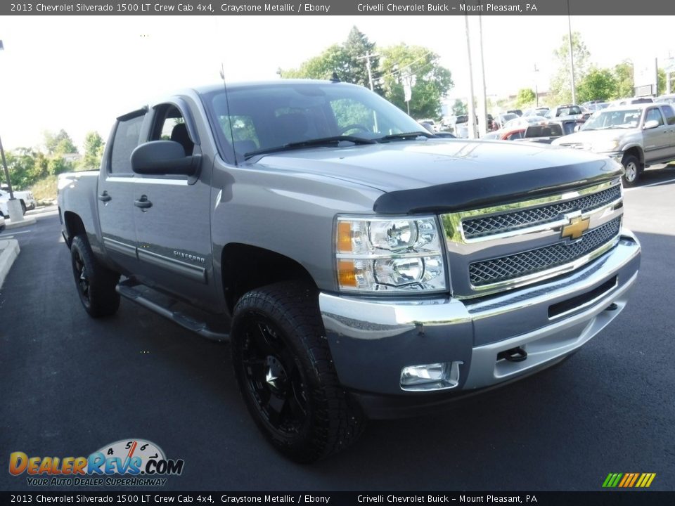 2013 Chevrolet Silverado 1500 LT Crew Cab 4x4 Graystone Metallic / Ebony Photo #8