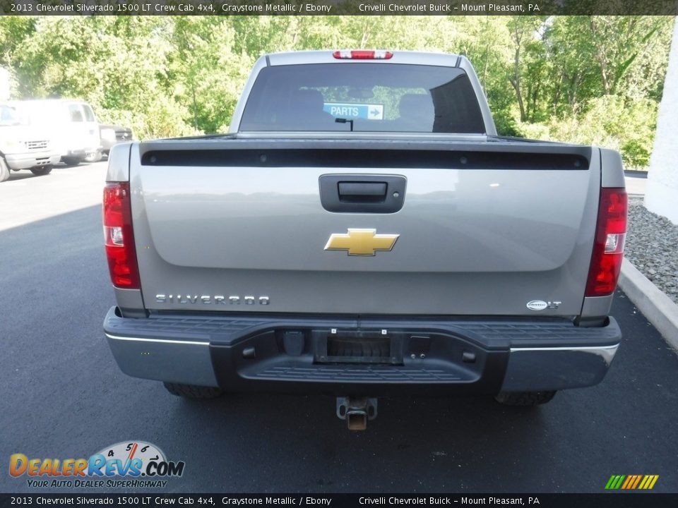 2013 Chevrolet Silverado 1500 LT Crew Cab 4x4 Graystone Metallic / Ebony Photo #12