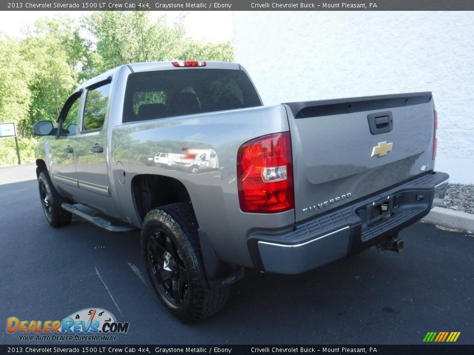 2013 Chevrolet Silverado 1500 LT Crew Cab 4x4 Graystone Metallic / Ebony Photo #13