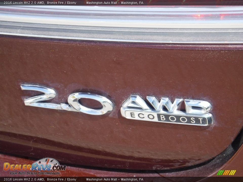 2016 Lincoln MKZ 2.0 AWD Logo Photo #11