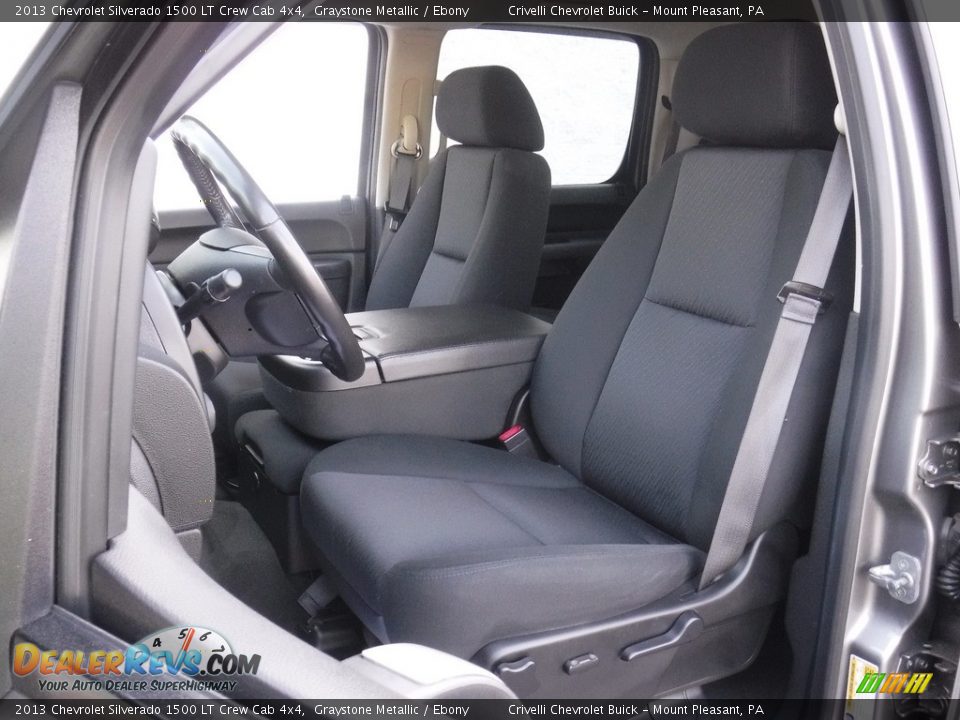 2013 Chevrolet Silverado 1500 LT Crew Cab 4x4 Graystone Metallic / Ebony Photo #19