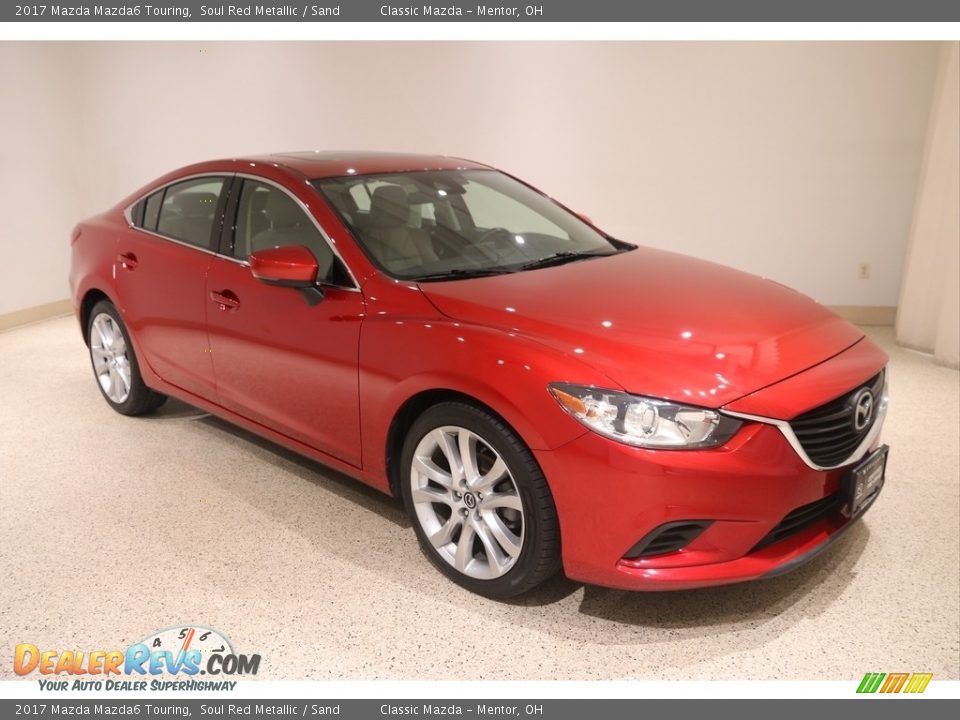2017 Mazda Mazda6 Touring Soul Red Metallic / Sand Photo #1