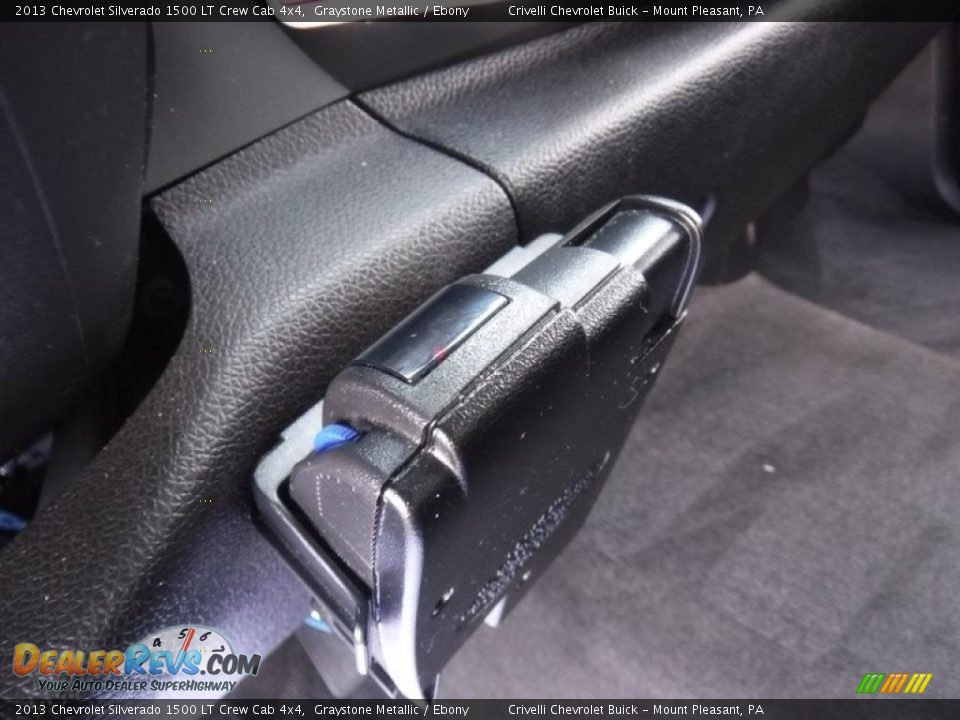 2013 Chevrolet Silverado 1500 LT Crew Cab 4x4 Graystone Metallic / Ebony Photo #20