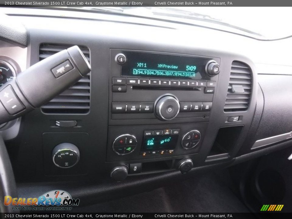 2013 Chevrolet Silverado 1500 LT Crew Cab 4x4 Graystone Metallic / Ebony Photo #23