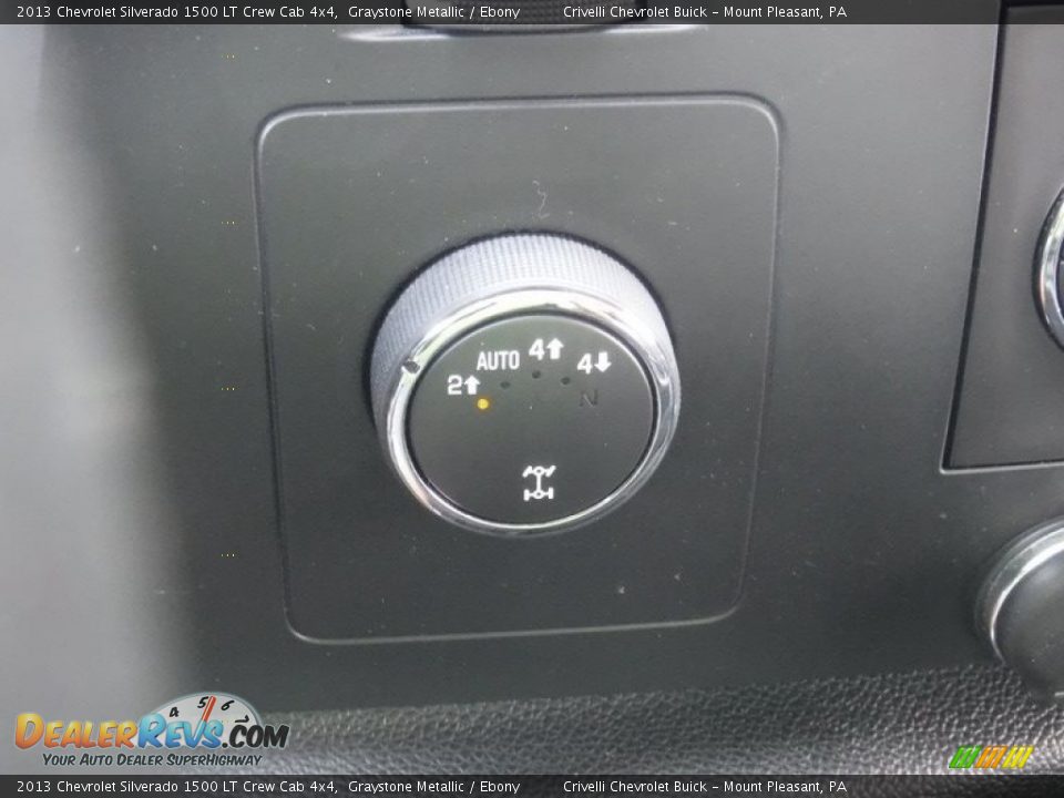 2013 Chevrolet Silverado 1500 LT Crew Cab 4x4 Graystone Metallic / Ebony Photo #24