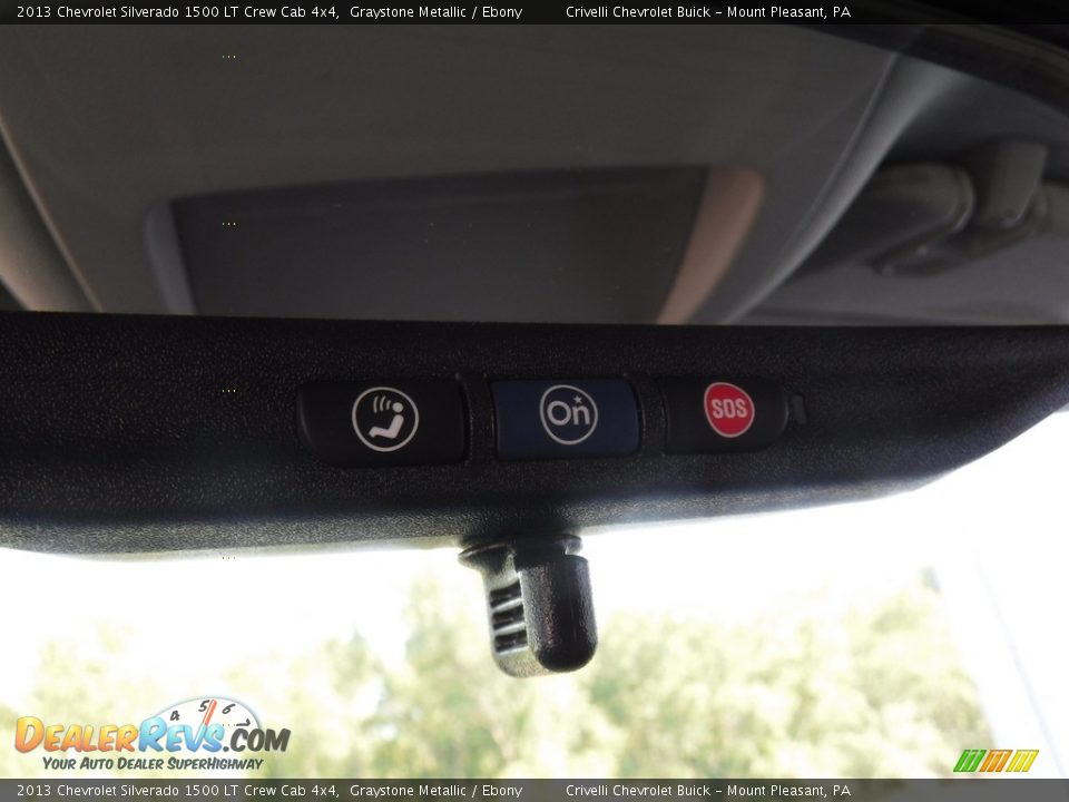 2013 Chevrolet Silverado 1500 LT Crew Cab 4x4 Graystone Metallic / Ebony Photo #26