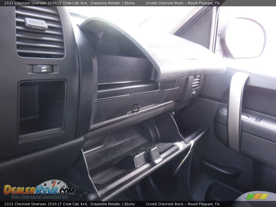 2013 Chevrolet Silverado 1500 LT Crew Cab 4x4 Graystone Metallic / Ebony Photo #28